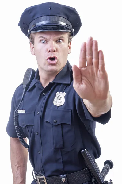 Polis som har rädat ett barn från ett pedo